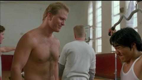 Eric Bruskotter in Dragon: The Bruce Lee Story (1993) Sexy Shirtless 31331