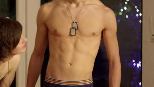Sexiest Matthew Bailey Scene in Cucumber. Sexy, Shirtless, Underwear, Gay. 32161