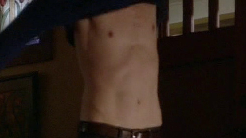 Sexiest Grant Gustin Scene in The Flash. Sexy, Shirtless, man and woman, putting on shirt. 31621