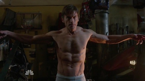 Gideon Emery in Grimm (2011-2017) Shirtless Underwear 31923