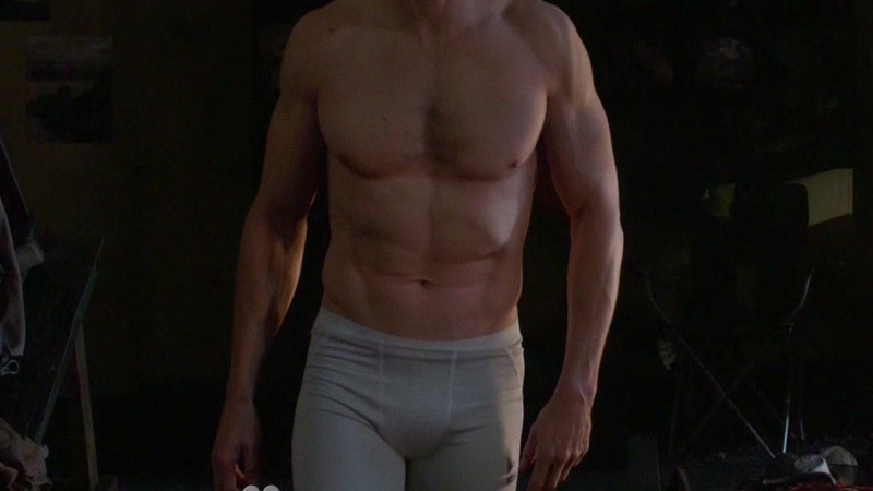 Sexiest Gideon Emery Scene in Grimm. Shirtless, Underwear, Bulge. 31921