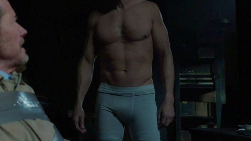 Grimm's Sexiest Scenes with Gideon Emery. Shirtless, Underwear, Bulge. 31920