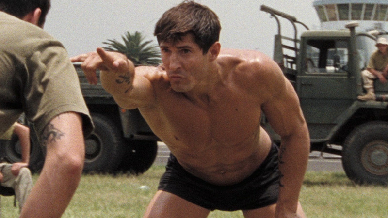 Sexiest Rudy Reyes Scene in Generation Kill. Sexy, Shirtless, Underwear. 32209