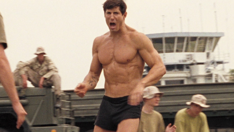 Generation Kill's Sexiest Scenes with Rudy Reyes. Sexy, Shirtless, Underwear. 32208