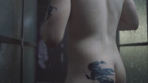 Taron Egerton Naked as Dennis 'Asbo' Severs. Sexy, Shirtless, Butt. 32097
