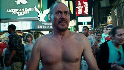 Birdman's Sexiest Scenes with Michael Keaton. Shirtless. 33360