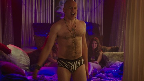 Rob Corddry in Hot Tub Time Machine 2 (2015) Bulge Shirtless Underwear 37285
