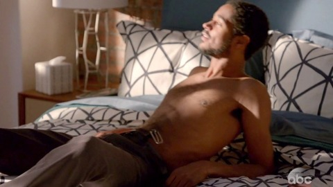 Alfred Enoch in How to Get Away With Murder (2014-2019) Sexy Shirtless 61713