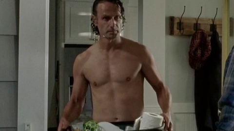 Andrew Lincoln in The Walking Dead (2010-2022) Sexy Shirtless 32576