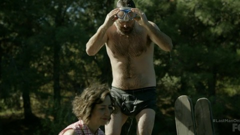 Will Forte in The Last Man on Earth (2015-2018) Bulge Shirtless Underwear 63438