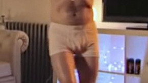 Sexiest Sebastian Cardinal Scene in Cardinal Burns. Bulge, Underwear. 34075