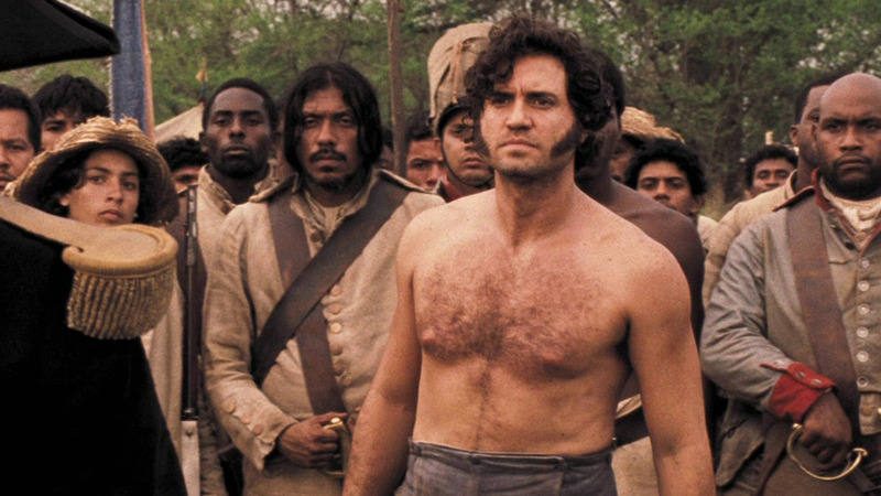 Sexiest Edgar Ramírez Scene in The Liberator. Shirtless. 32869