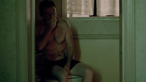 Jason Isaacs in Dig (2015) Sexy Shirtless Underwear 40758