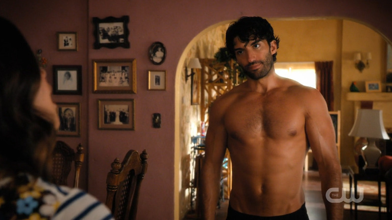 Jane the Virgin's Sexiest Scenes with Justin Baldoni. Shirtless. 75090