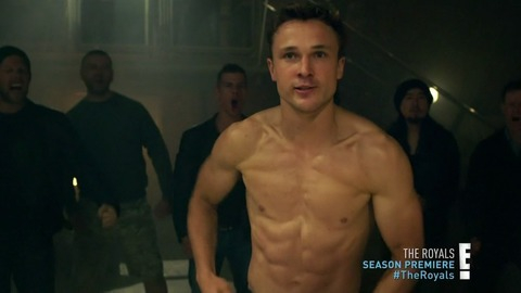 The Royals's Sexiest Scenes with William Moseley. Sexy, Shirtless. 62994