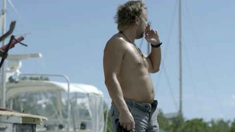 Hottest Norbert Leo Butz Scene in Bloodline. Shirtless. 33596