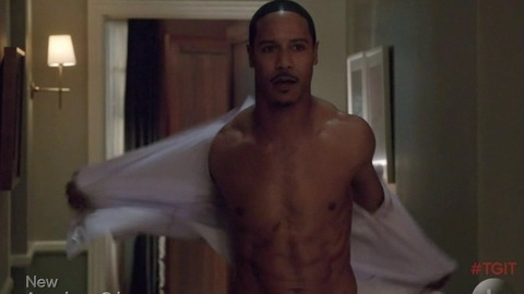 Scandal's Sexiest Scenes with Brian White. Sexy, Shirtless. 33576