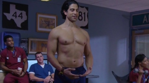 Hottest Adam Rodriguez Scene in The Night Shift. Sexy, Shirtless. 33728