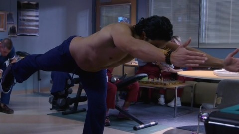 Sexiest Dr. Joey Chavez Scenes. Sexy, Shirtless. 33730