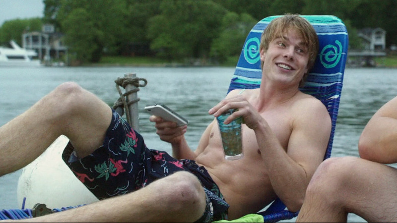 Sexiest Graham Rogers Scene in Careful What You Wish For. Sexy, Shirtless, Bathing Suit. 34045
