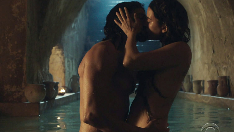 Hottest Mido Hamada Scene in The Dovekeepers. Sexy, Shirtless, Straight. 34046