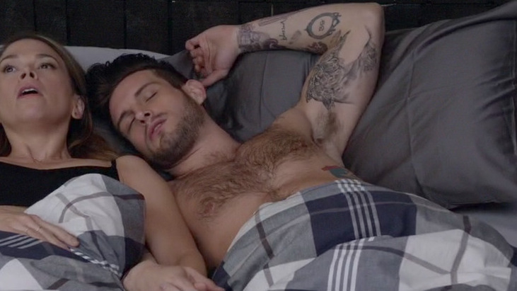 Younger's Sexiest Scenes with Nico Tortorella. Sexy, Shirtless, Straight, bedroom, in bed. 50994