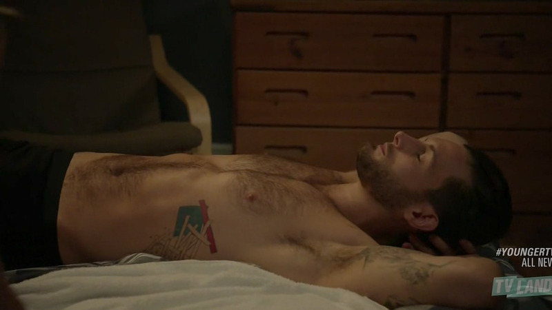 Hottest Nico Tortorella Scene in Younger. Sexy, Shirtless, bedroom, in bed. 62882