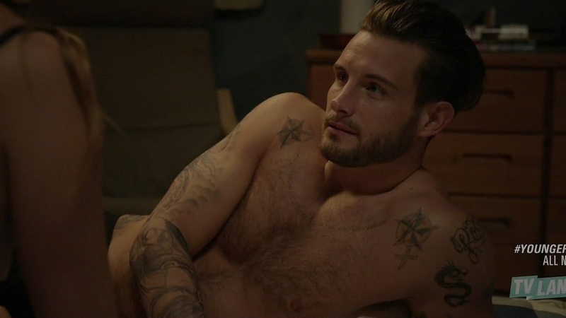 Younger's Sexiest Scenes with Nico Tortorella. Sexy, Shirtless, bedroom, in bed. 62880