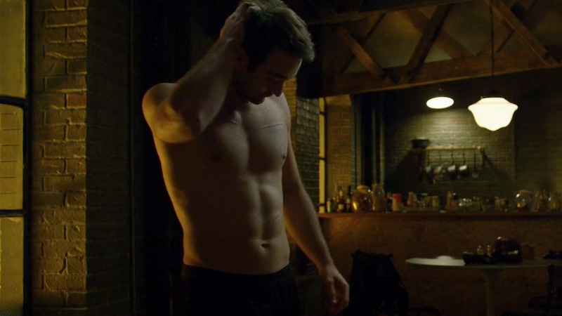Sexiest Charlie Cox Scene in Daredevil. Shirtless. 50803