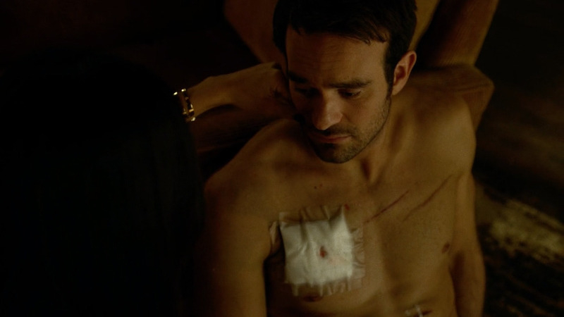 Sexiest Charlie Cox Scene in Daredevil. Shirtless. 50833
