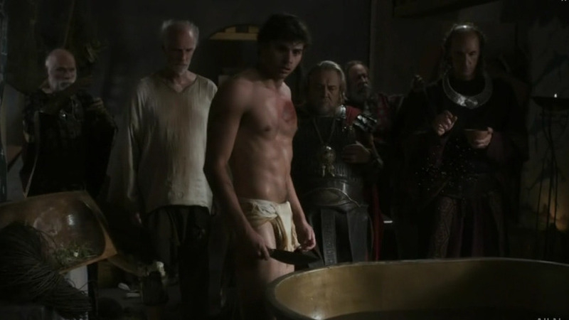 Olympus's Sexiest Scenes with Tom York. Sexy, Shirtless, Underwear. 36366