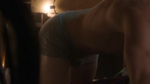 Sexiest Jedidiah Goodacre Scene in If There Be Thorns. Bulge, Shirtless, Straight, Underwear. 34453