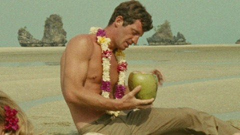 Jean-Paul Belmondo in Up to His Ears (1965) Sexy Shirtless 34598
