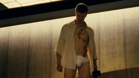 Sam Spruell in Taken 3 (2014) Shirtless Underwear Bulge 35084