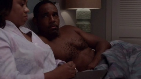 Grey's Anatomy's Sexiest Scenes with Jason George. Shirtless. 43956