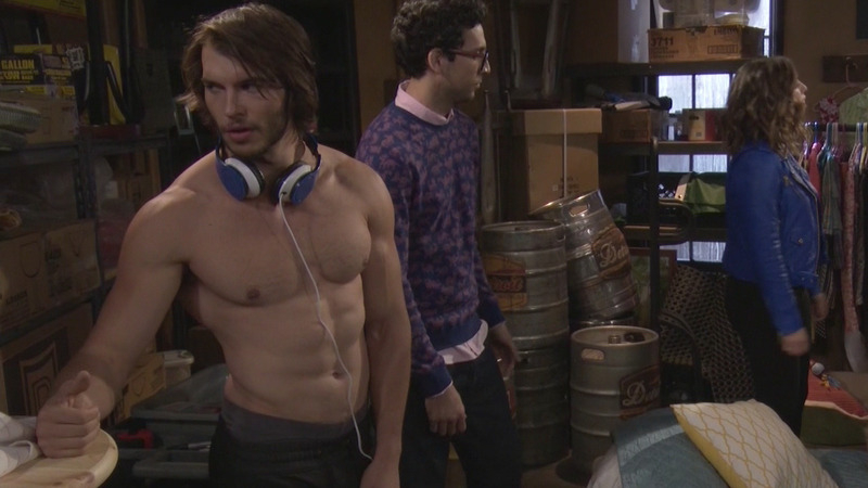 Hottest Adam Hagenbuch Scene in Undateable. Shirtless. 35630