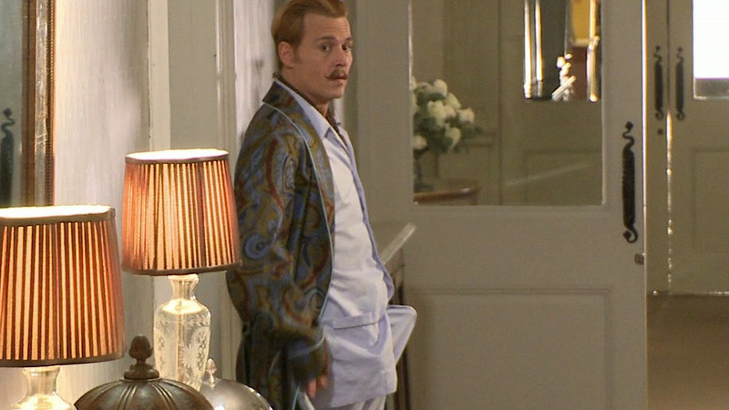 Sexiest Scenes of Mortdecai from Mortdecai. Bulge, Prosthetic. 35933