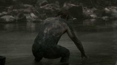 Bill Paxton Naked as Sam Houston. Butt. 41655
