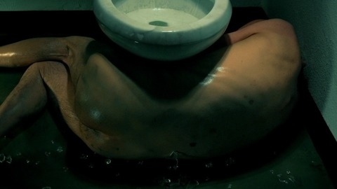Dieter Laser in The Human Centipede III (2015) Butt Shirtless 44488