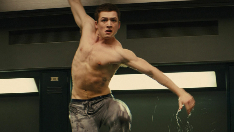 Sexiest Gary 'Eggsy' Unwin Scenes. Shirtless. 38500