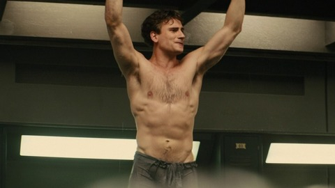 Sexiest Scenes of Charlie from Kingsman: The Secret Service. Shirtless. 38513
