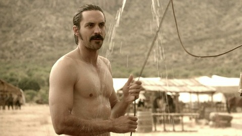 Rhys Coiro in Texas Rising (2015) Shirtless 41683