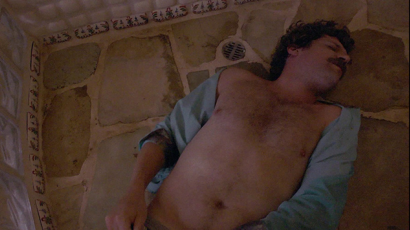 Sexiest Dan Gill Scene in Destination Wedding. Shirtless. 37681