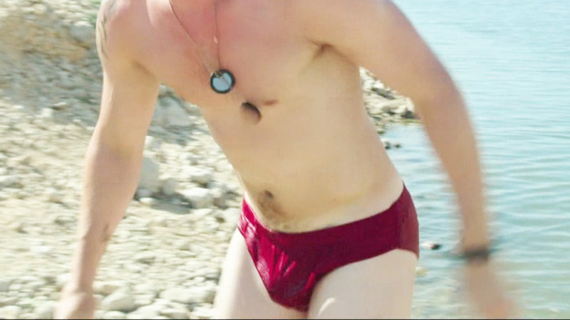 Sexiest Mark Stanley Scene in Kajaki. Bulge, Shirtless, Thong. 37033