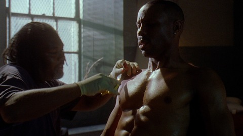 The Wire's Sexiest Scenes with Wood Harris. Shirtless. 40410