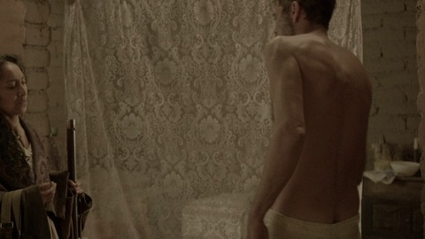 Jeffrey Dean Morgan Nude in Texas Rising. Butt. 41650