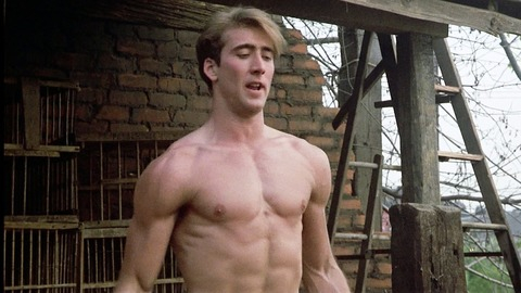 Hottest Nicolas Cage Scene in Birdy. Shirtless. 39362