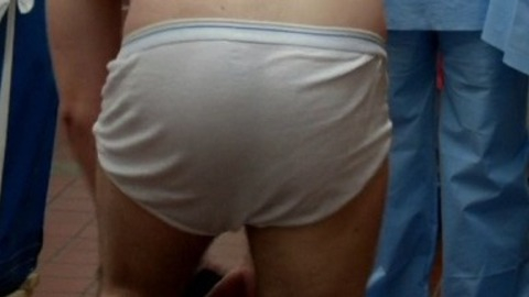 Matt Peters in Orange Is the New Black (2013-2019) Sexy Shirtless Underwear Jail Prison 37191