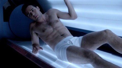 Dark Matter's Sexiest Scenes with Marc Bendavid. Shirtless, Underwear. 40470
