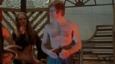 Tristan Rogers in The Flesh and Blood Show (1972) Shirtless 37512